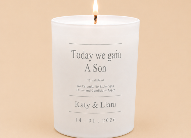To my Son in Law