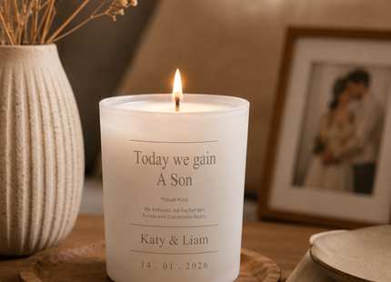 To my Son in Law