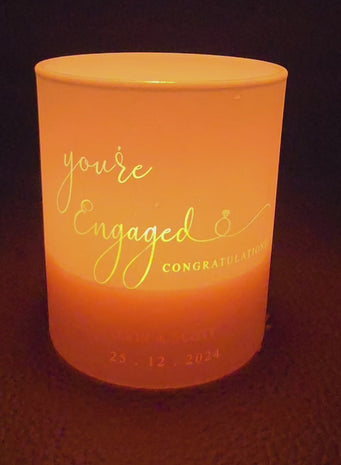 You’re Engaged | Personalised Engagement Candle